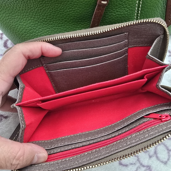 Dooney & Bourke Green and Gray Women's Bag Set - Picture 5 of 14